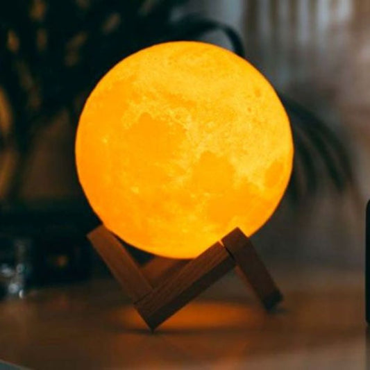 Lampe Lune 3D