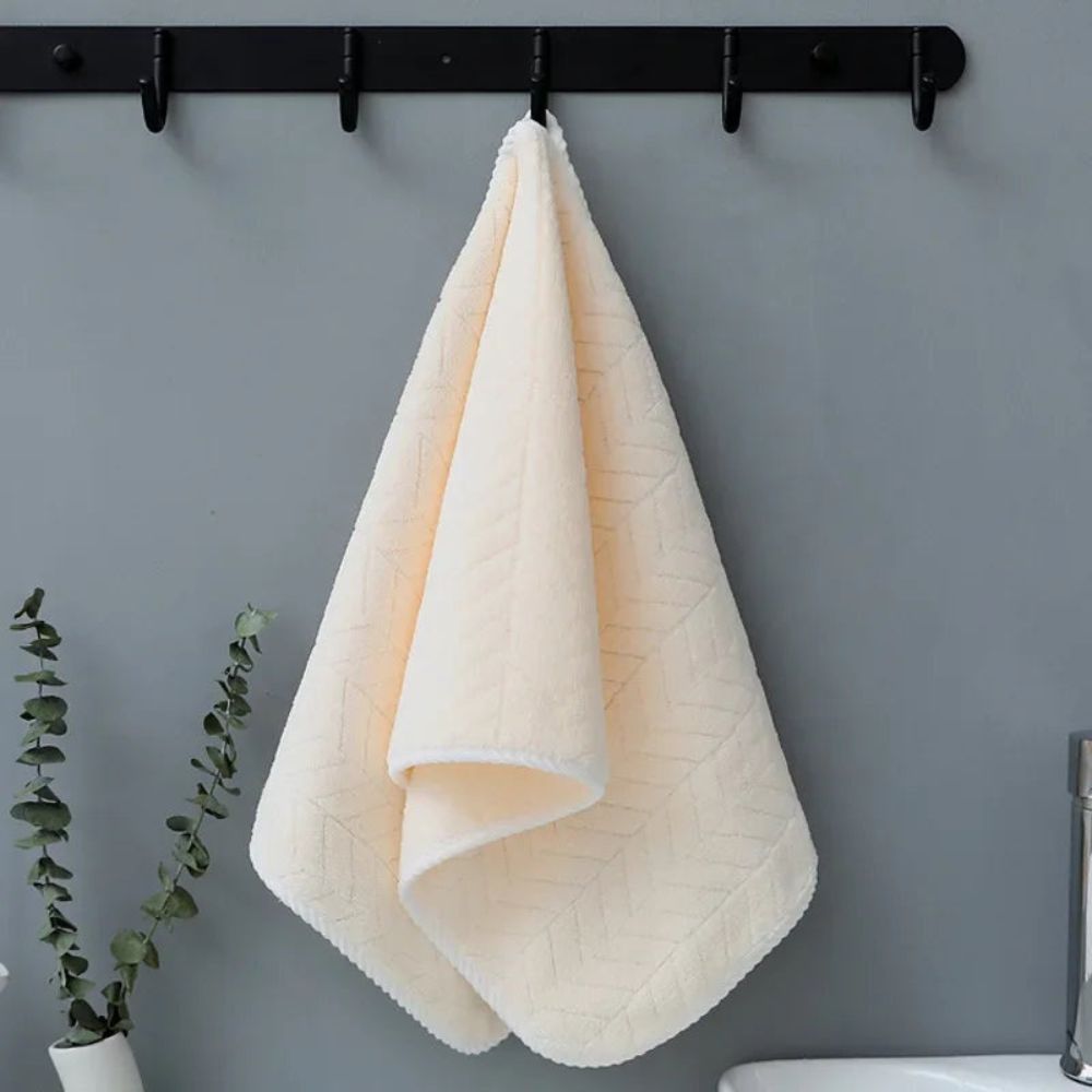 Serviette de Bain Coton Crème