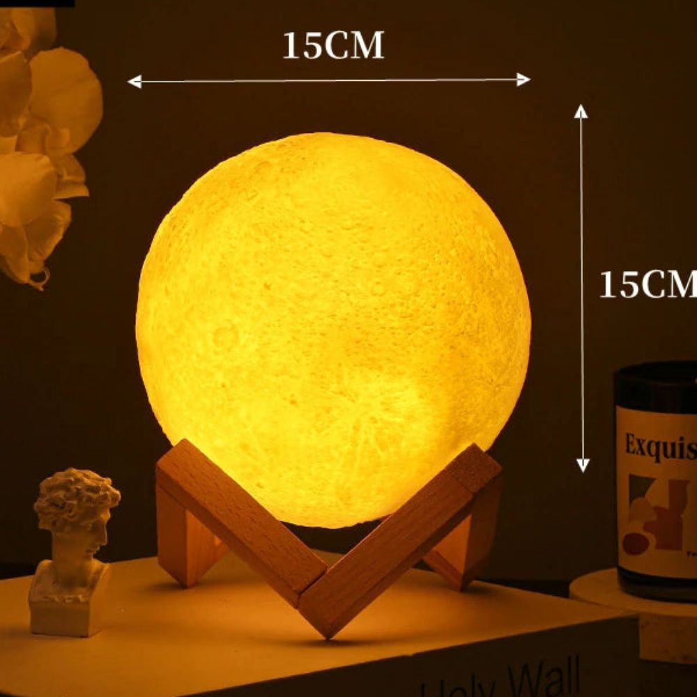 Lampe Lune 3D 15cm