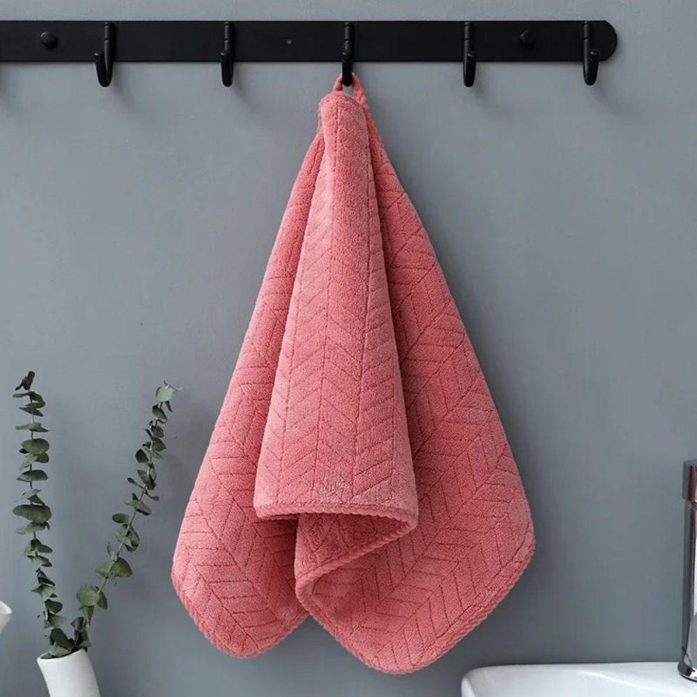 Serviette de Bain Coton Corail