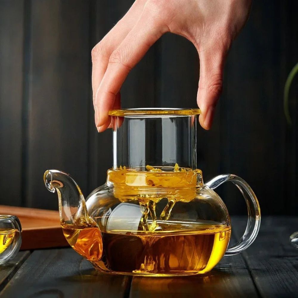 Théière en Verre avec Infuseur